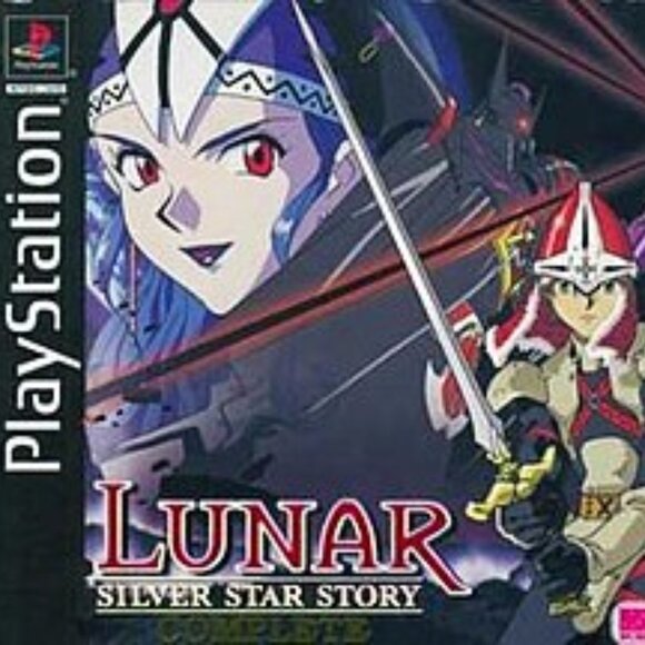 Lunar Silver Star Story Complete PlayStation 1 PS1 Tested (Map NOT Included)